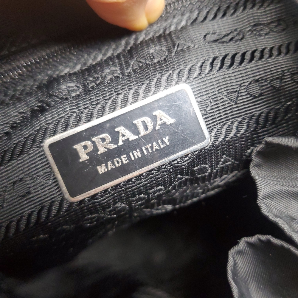 Prada Mini Black Nylon Backpack - image 7